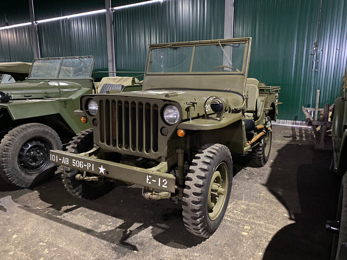 Willys 1941 года и ГАЗ-67Б 1943 