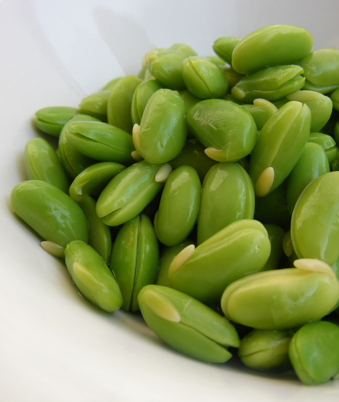 Зелёная соя  на 10 месте по содержанию кальция