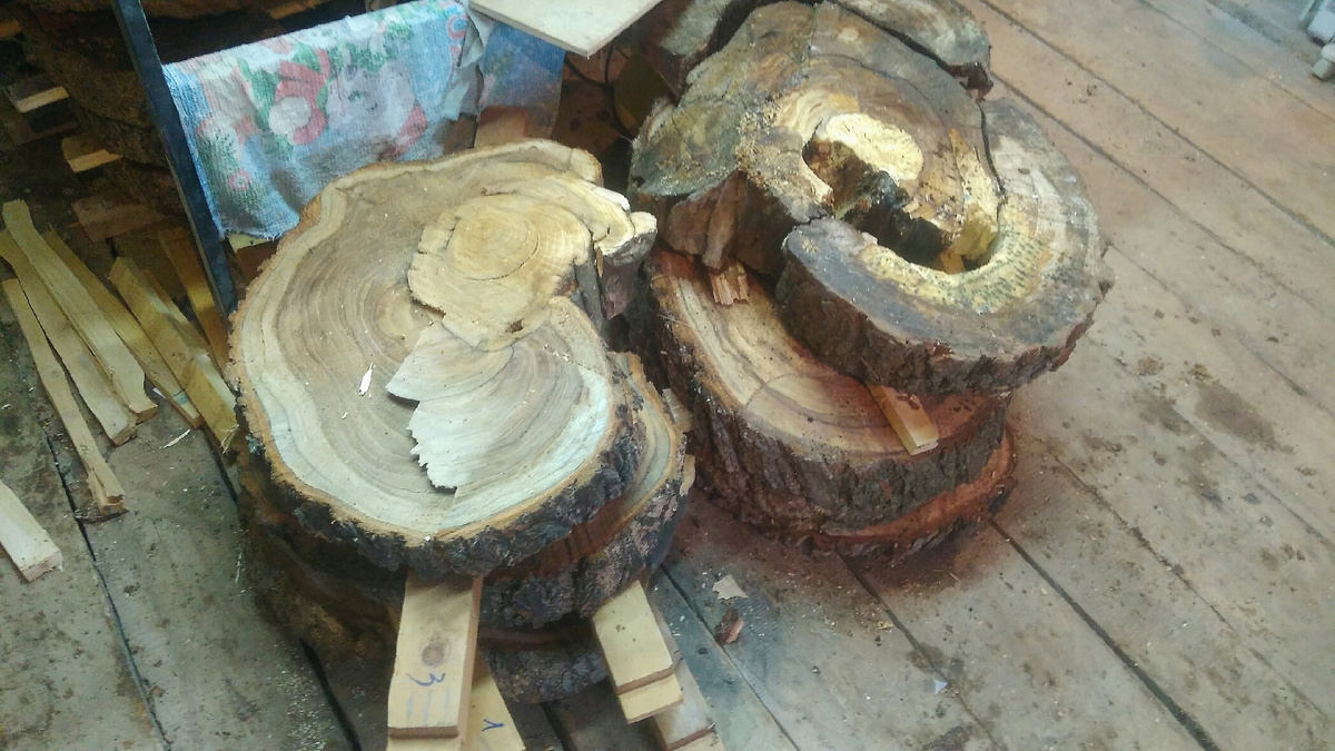 Отлеживаются после распила