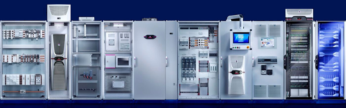 Шкафы Rittal - напольные, настенные, встроенные и IT шкафы для серверных