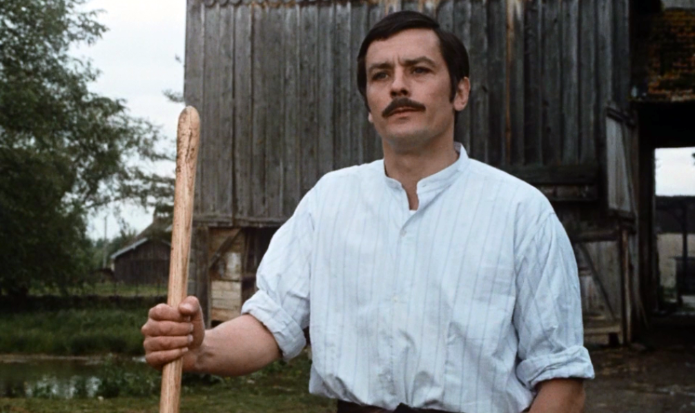 Ален Делон: кадр из фильма "Вдова Кудер" (1971) / "КиноОхота"