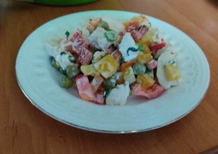 Салат Светофор