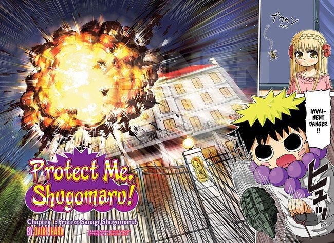 Манга "Школьные мероприятия" рассказывает о странном телохранителе.