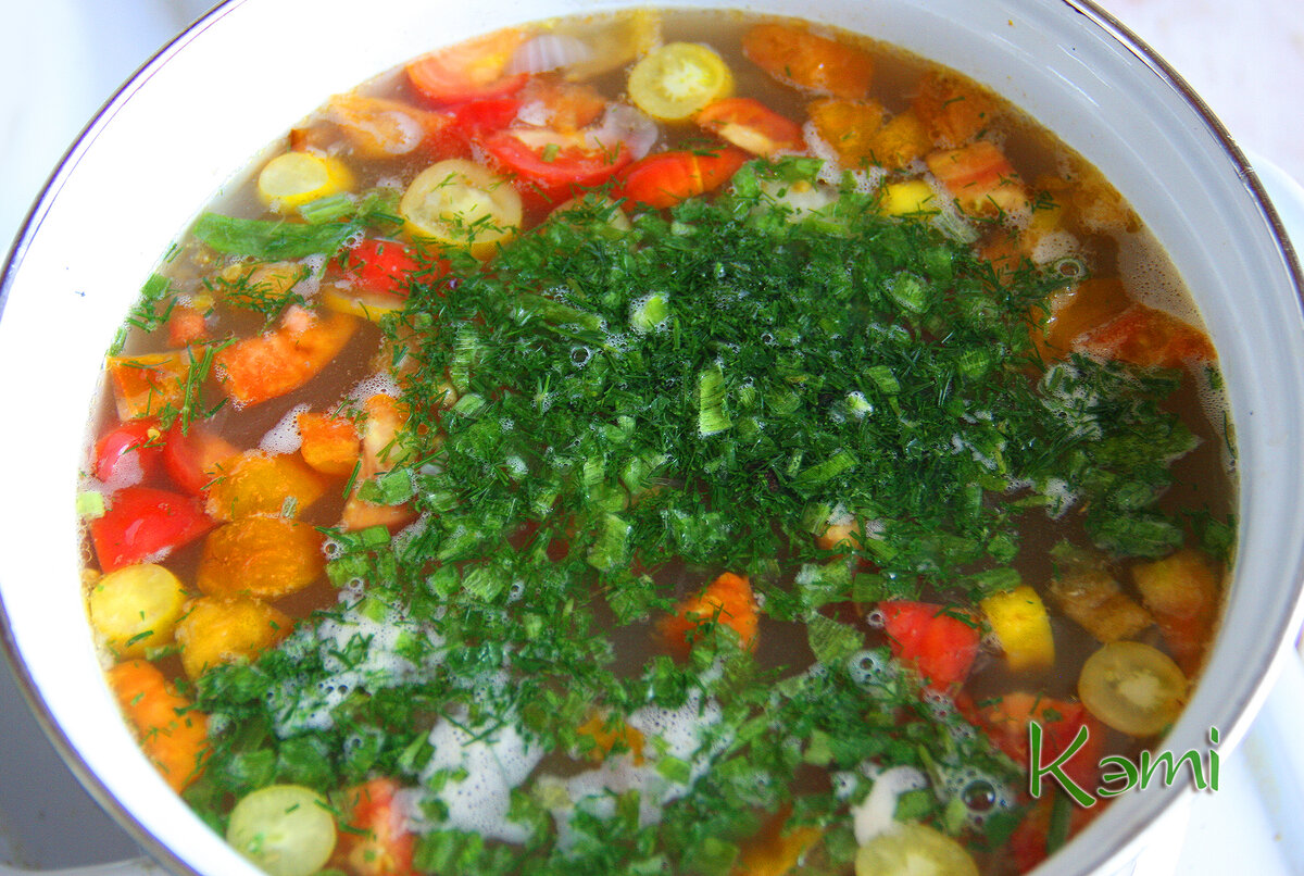 Этот суп не только полезный, но и красивый!