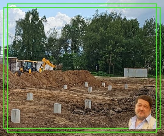 Свайное поле.
