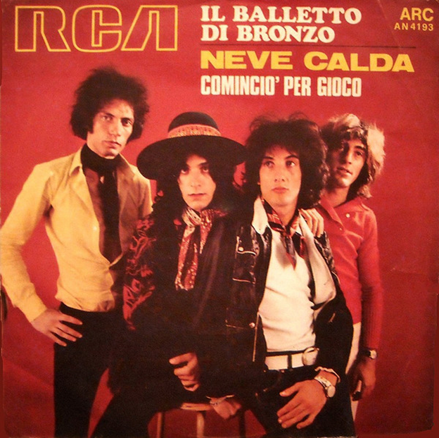 сингл “Neve Calda”/ “Comincio per Gioco” 1969 год.