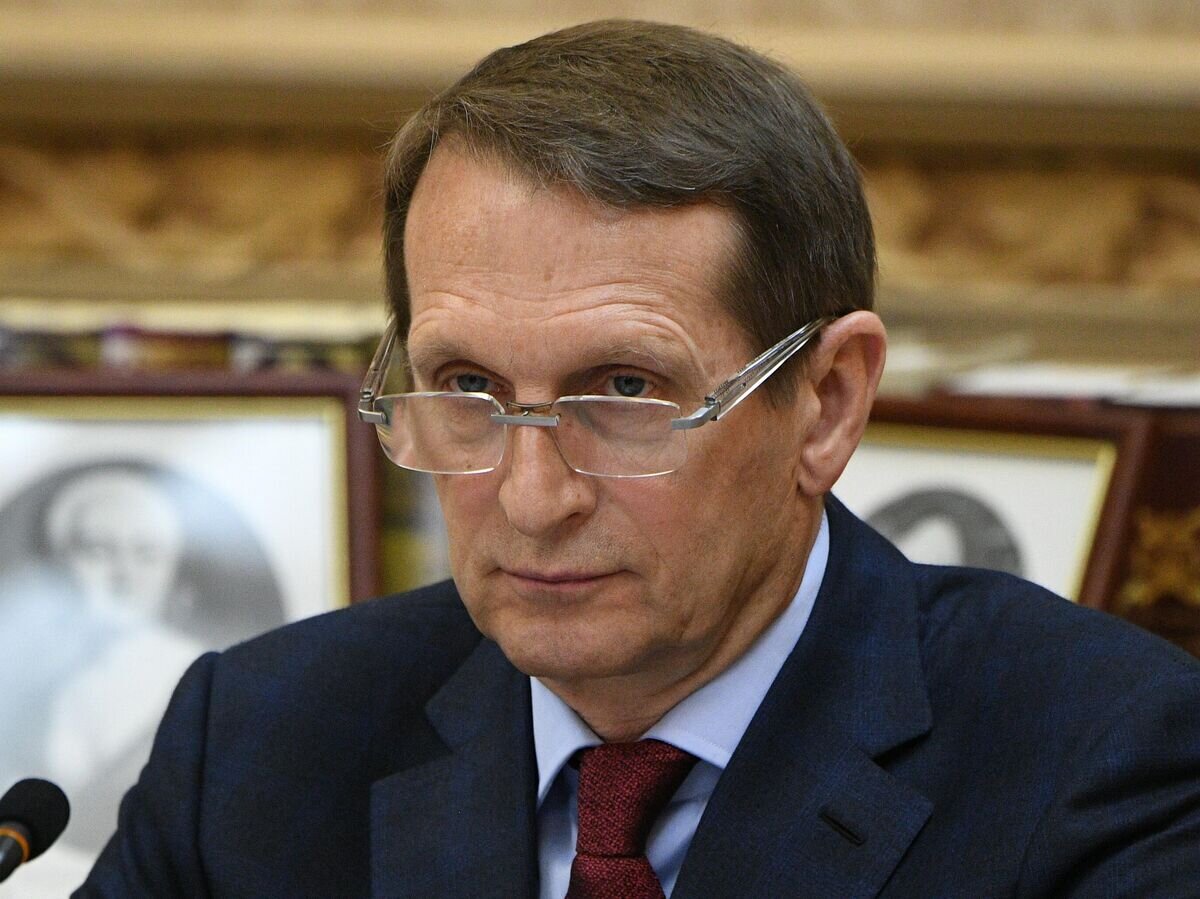    Председатель Российского исторического общества, директор Службы внешней разведки РФ Сергей Нарышкин на заседании международного круглого стола "Два века Российской империи"© РИА Новости / Максим Блинов