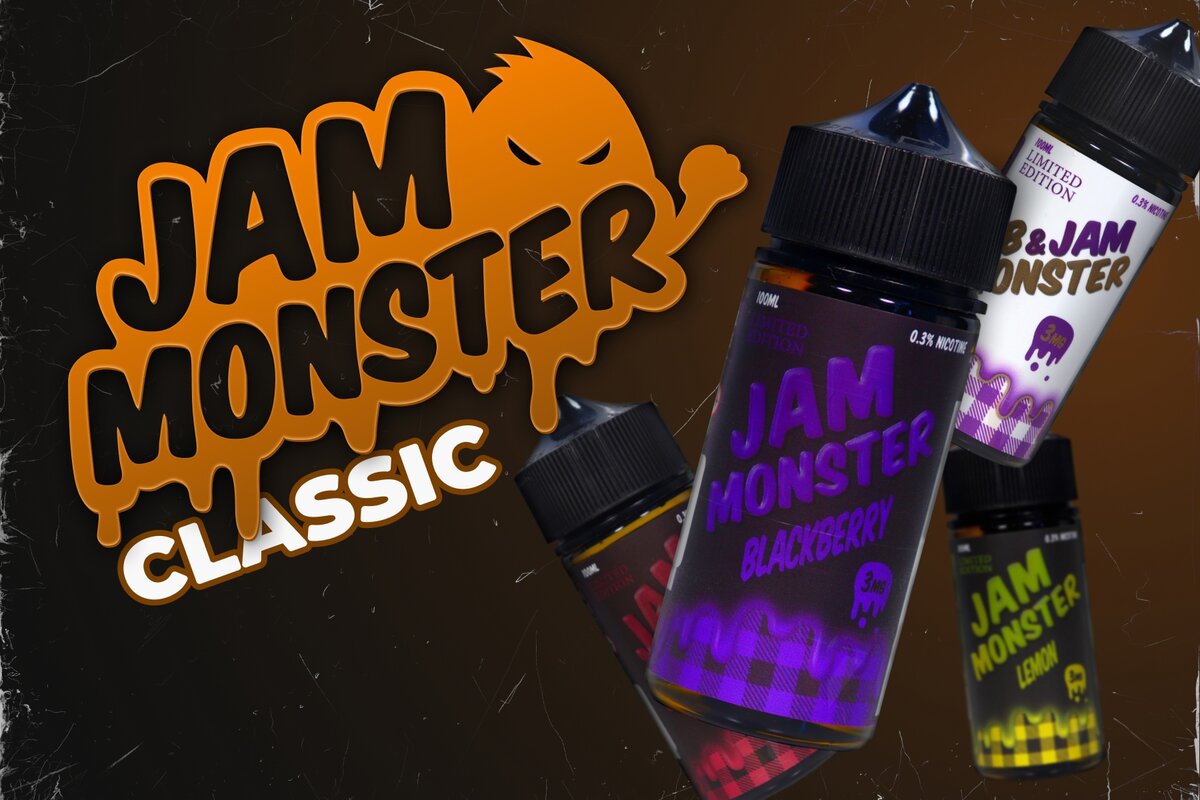 Jam Monster – проверенный рецепт: джем, масло и тост! Обзор всех вкусов |  VAPE ZONE | Электронные сигареты | 18+ | Дзен