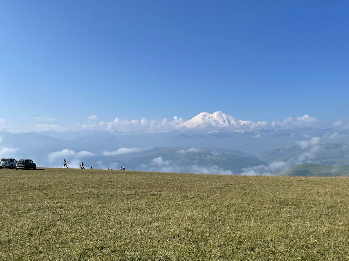 Вид на Эльбрус