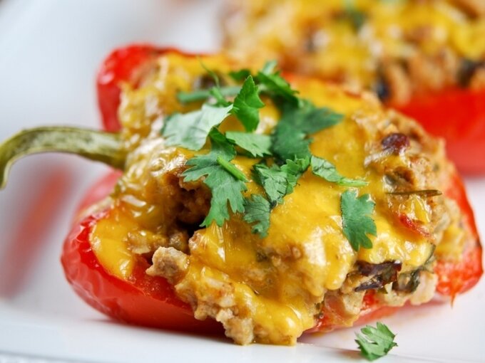 Рецепт лодочек из запеченного перца