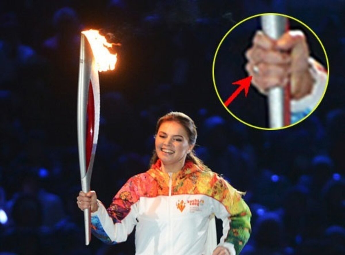 Алина Кабаева на Олимпиаде в Сочи