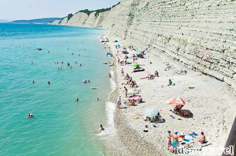 Геленджик: дикий пляж "Сосновка"