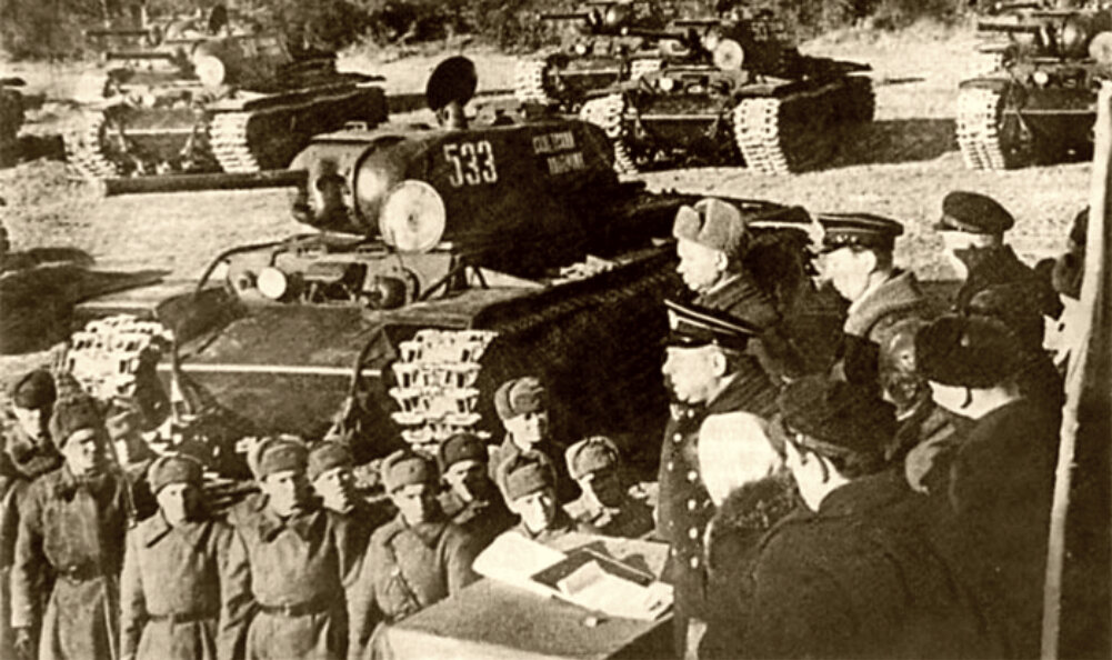 Танковая колонна «Советский полярник». Ноябрь 1942 г.