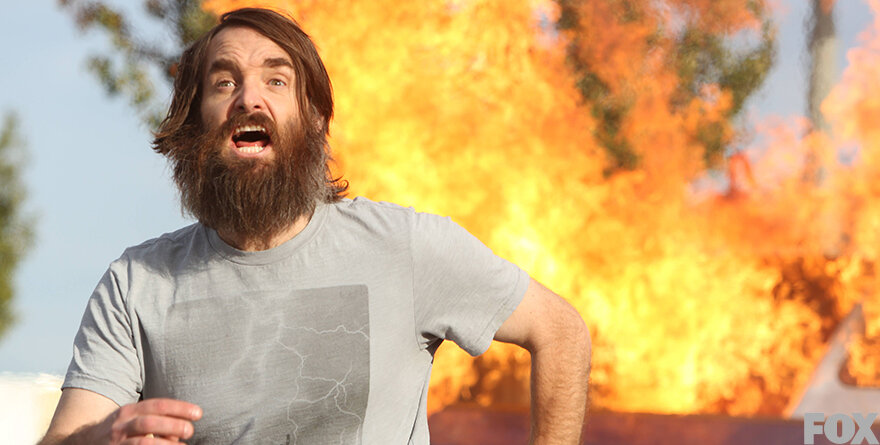 Последний человек на Земле в ужасе 