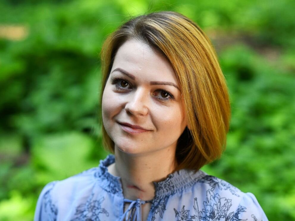 Юлия Скрипаль, которая была отравлена в Солсбери вместе со своим отцом, русским шпионом Сергеем Скрипалём, 23 мая 2018 года.