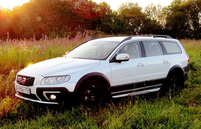 
Стильный полноприводный универсал Volvo XC70. | Фото: mir24.tv.
