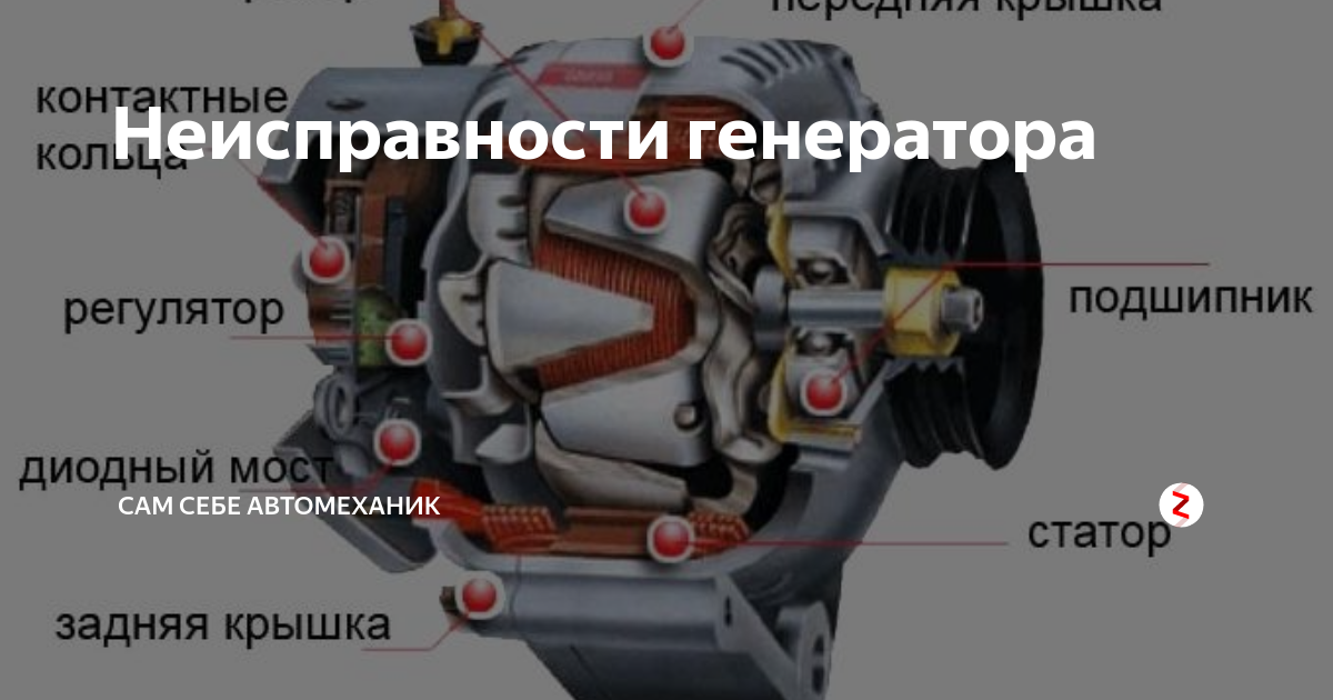 Дефекты генератора автомобиля. Основные неисправности генератора и способы их устранения. Причина неисправности. Основные неисправности генератора и способы их устранения таблица. Таблицу основных неисправностей генератора.