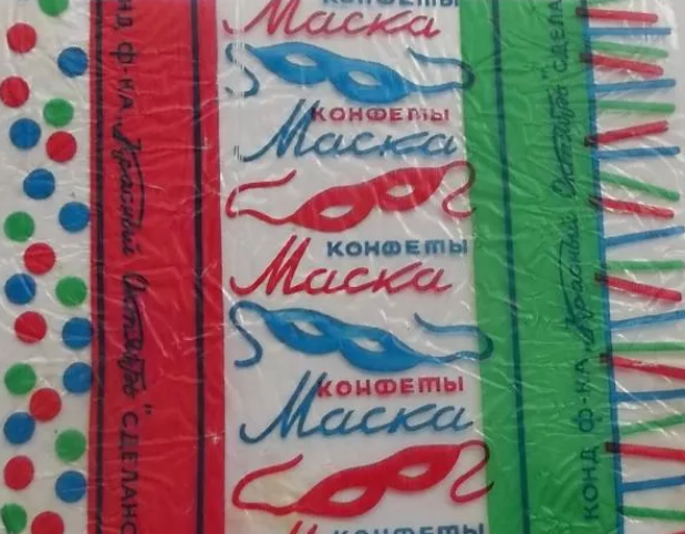 Советские фантики от конфет