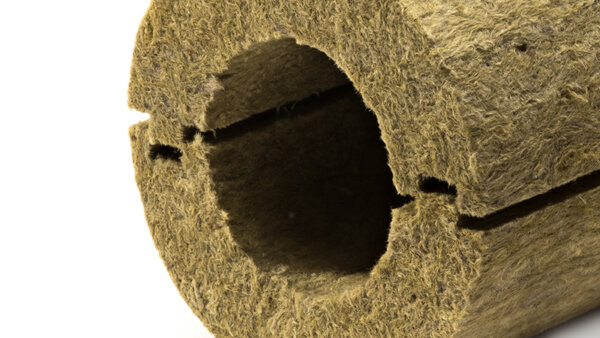 Минераловатный цилиндр ХОТПАЙП плотностью 80 кг/м3