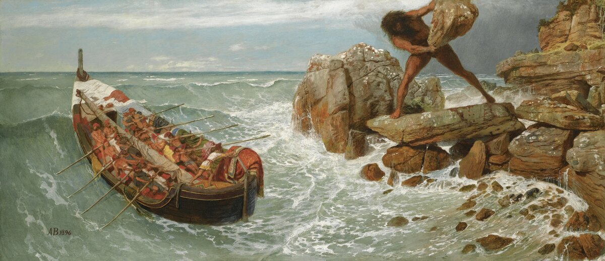 «Полифем» — Арнольд Бёклин, 1896 (Музей изящных искусств, Бостон)