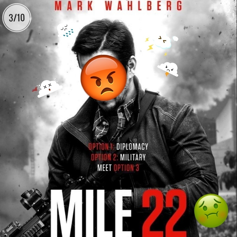 📽️ 22 мили (2018) Режиссер: Питер Берг
Рейтинг IMDb: 6.2
Цель наша - end of russia!
Не, ребят, так то я люблю боевики! 
Все впечатление от этого кино можно вместить в один смайлик - 🤦.
Весь сценарий можно разобрать на кучу перлов. Отважные американцы: "У нас есть полномочия нарушать законы других стран!"
Злые русские: "мы собираемся убить... уничтожить идею о том что мы слабы!" 🤦🤦🤦
Расстраивает очень неприятный тренд в американском кино: все русские плохие, злые и хотят нас уничтожить! Эх... "Ребята, давайте жить дружно!" - как завещал нам кот Леопольд.
Вам не дают визу в Америку? Ну теперь чтобы туда попасть нужно как минимум продать свою страну! Именно это желает сделать наш весьма драчливый друг - азиатский белорус ("Ты не двойной агент! Ты тройная дрянь!" ©️ Mr Stark)🤦! Азиатские драчки: весьма неправдоподобно, но впечатляющие! 
Не знаю что меня больше раздражало: этот фильм или подлокотник, который царапал мне руку!
Марк Уолберг - ну не будет у нас с тобой любовь! Уж больно ты противный!
В итоге - у меня только замёрзли ноги!
Оценим: 3/10
Ходите, ребята, в кино! Но не на такое)