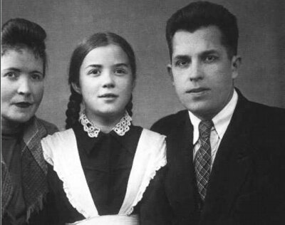 С родителями