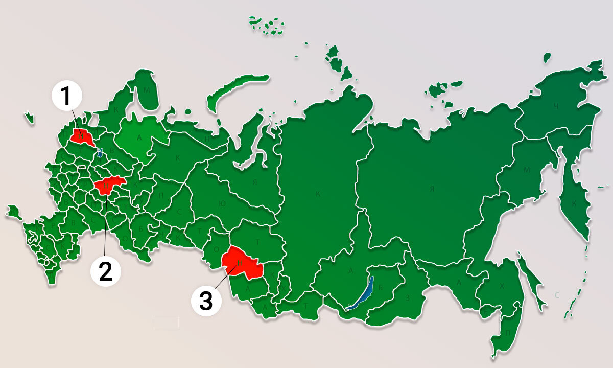 Кто сможет правильно указать, где на карте Нижегородская область? |  География | Дзен