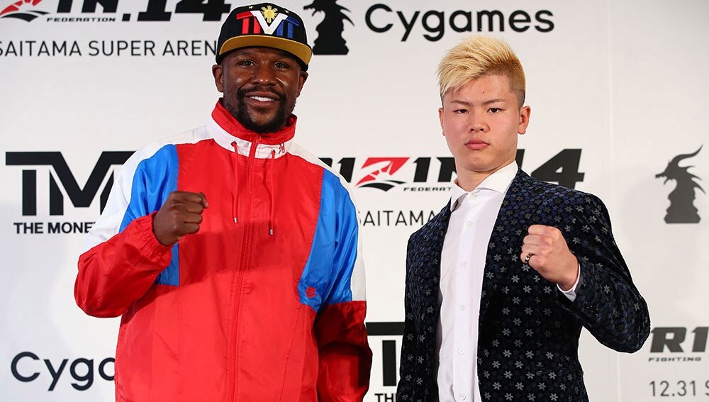 Флойд Мэйвезер и Теншин Насукава