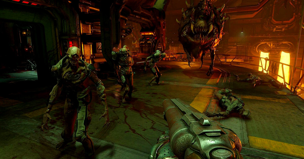 Doom любим многими поколениями игроков, ведь его история начинается с далекого 1993 года и продолжается по сей день! Благодаря новейшим технологиям этот знаменитый шутер стал пожалуй самым динамичным в своём роде, в игре нам противостоят демонические существа, которые в конечном итоге планируют захватить Землю!