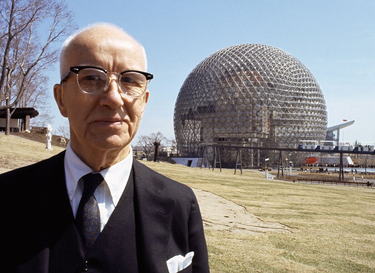 Ричард Бакминстер Фуллер и его архитектурное творение