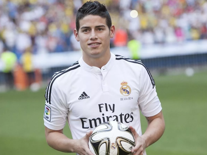 В составе "Реала" колумбиец провёл 111 игр, забил 36 мячей