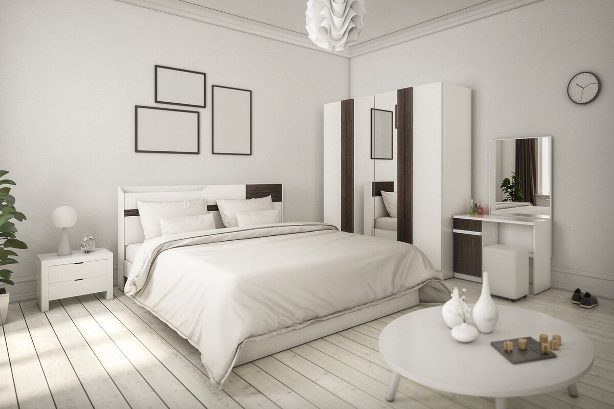 Как гармонично расставить мебель в спальне не хуже дизайнера?