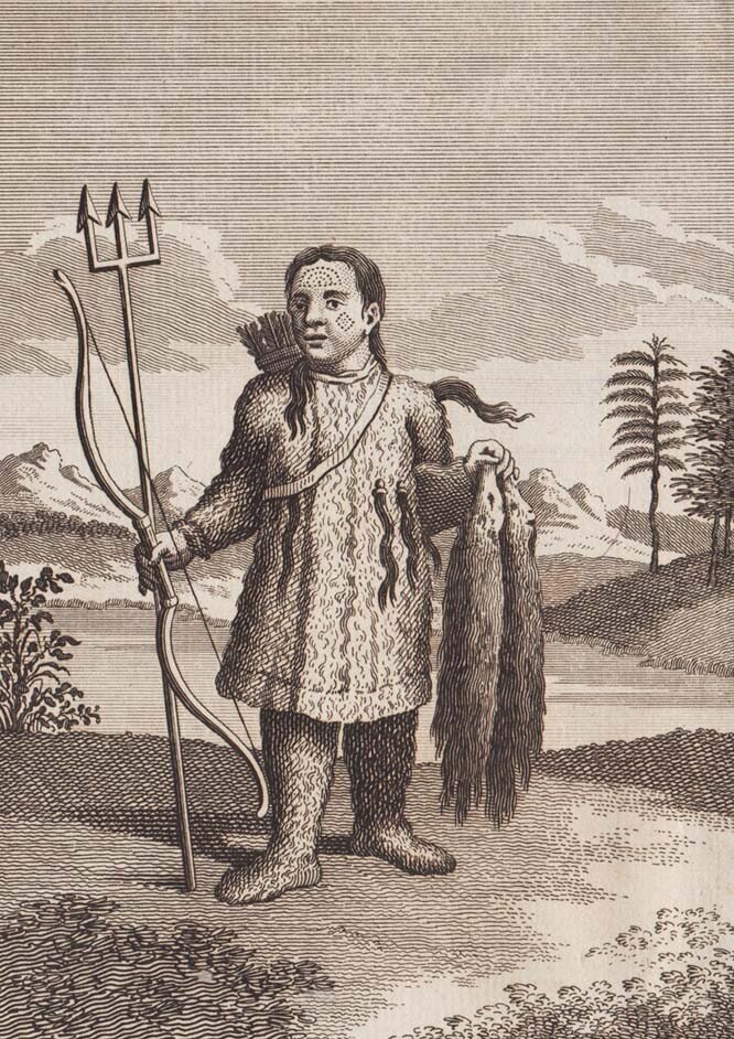 Древний тунгус. Антикварная гравюра XVIIIв. Художник неизвестен.                 
    Иллюстрация взята с сайта: antikvaria.ru