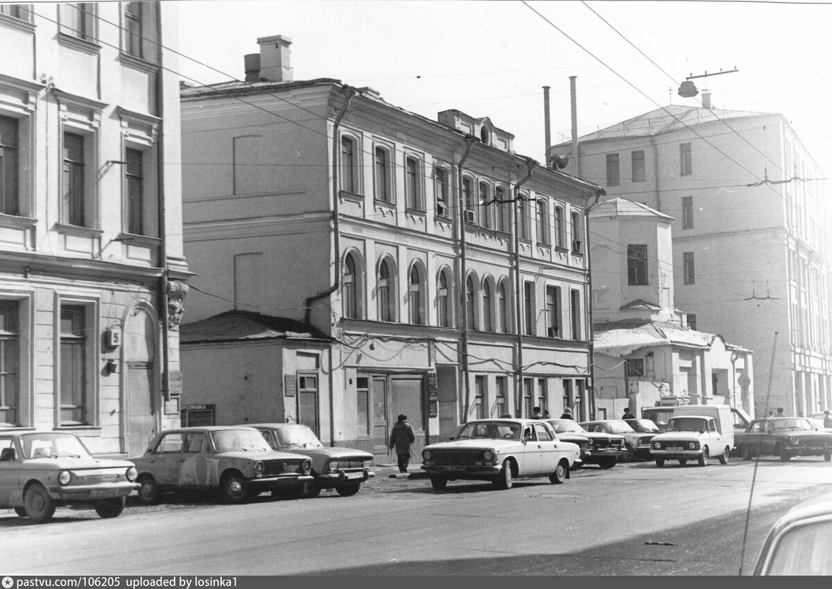 Проезд Серова, 1987 г. Автор И. Нагайцев