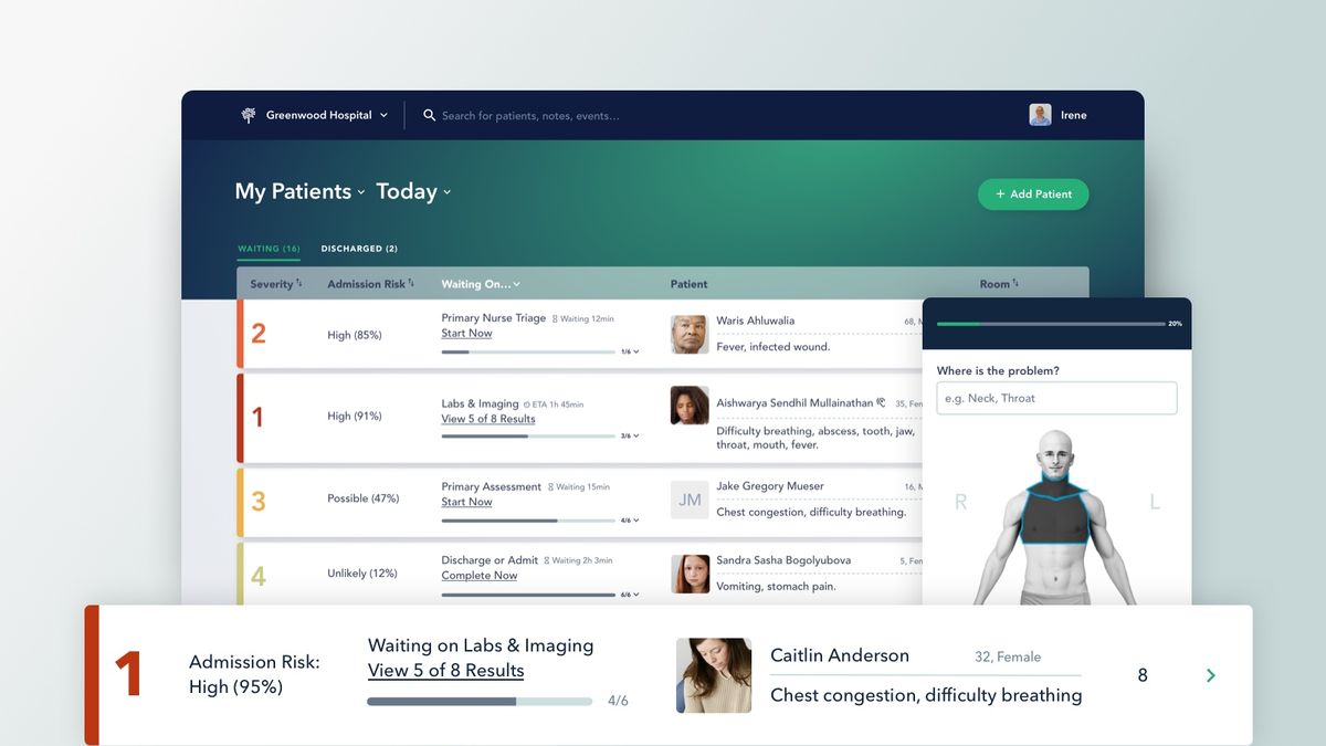 Vital: AI-платформа для отделений неотложной помощи 