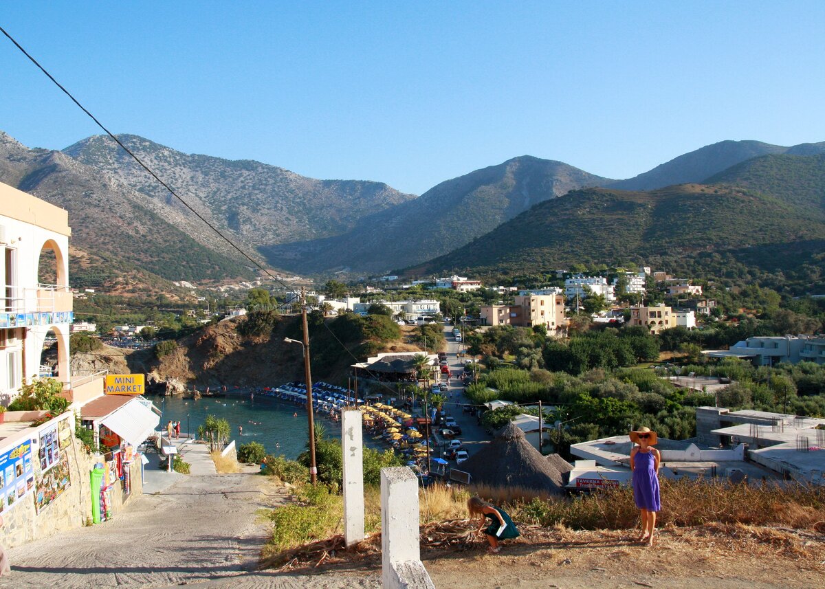                                                                          вид на поселок 