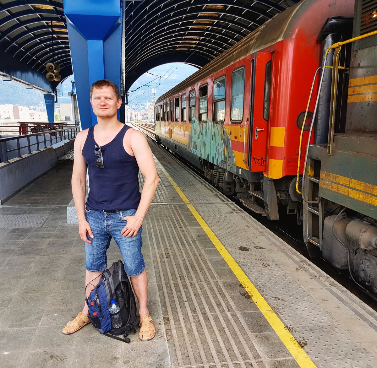 Поезд Скопье-Приштина