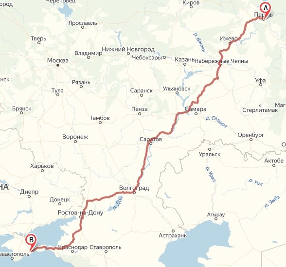 Пермь ростов на дону. Маршрут Ростов на Дону Казань. Пенза Анапа карта. Казань Ростов на Дону карта. Ростов Казань на карте.