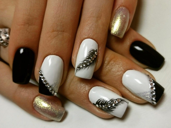 нарощенные ногти