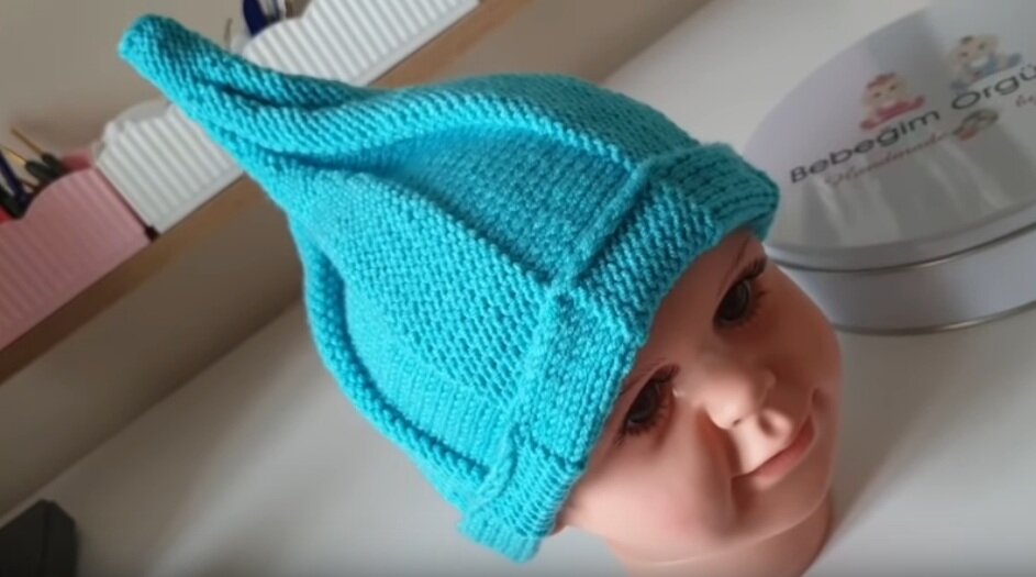 Фото из интернета неизвестной мастерицы. Для примера как выглядит шапка. 