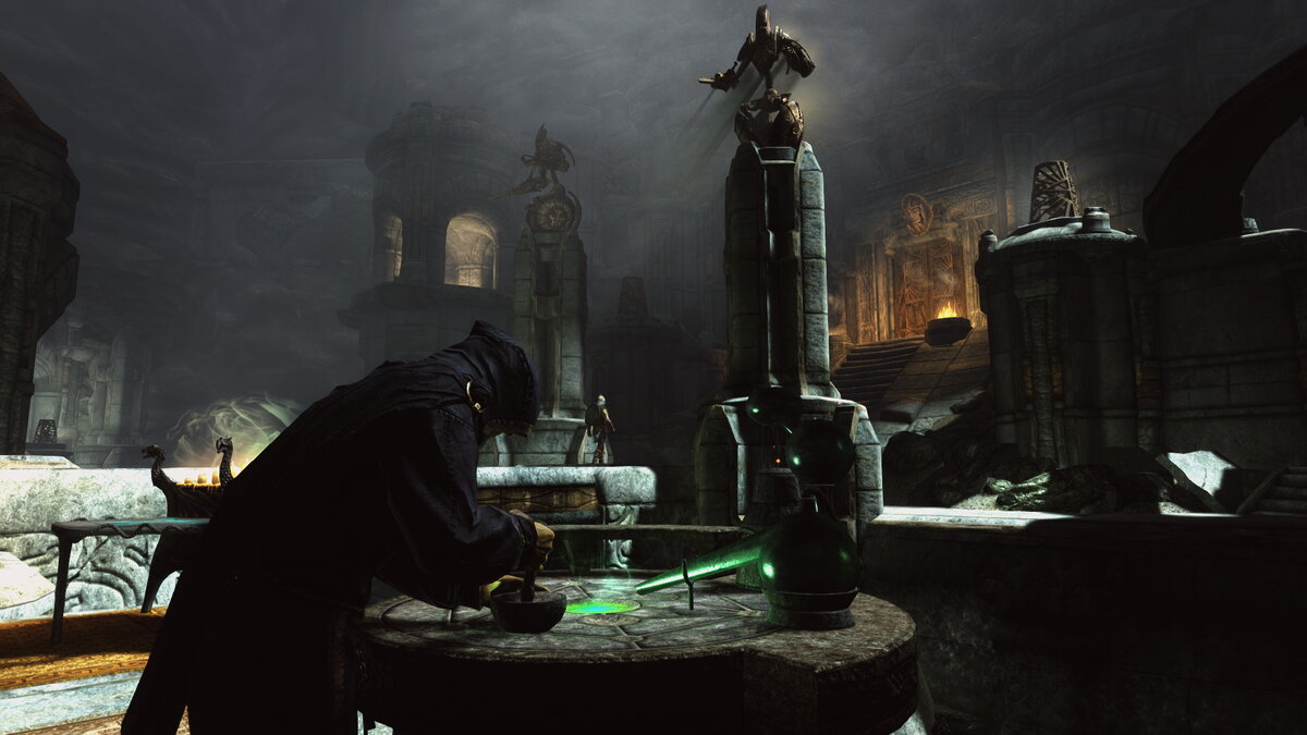 Изображения из игры The Elder Scrolls V: Skyrim.