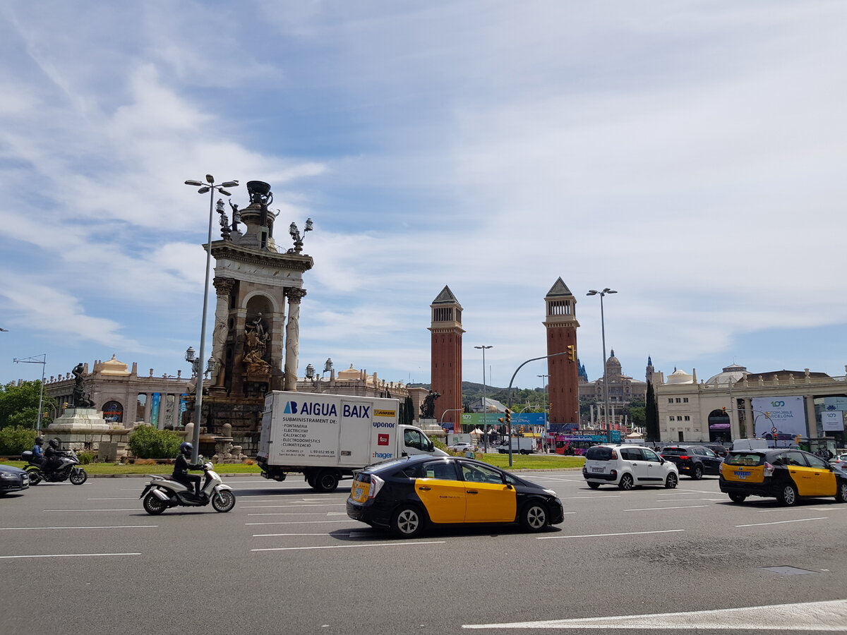 Испания. Барселона. Площадь Испании