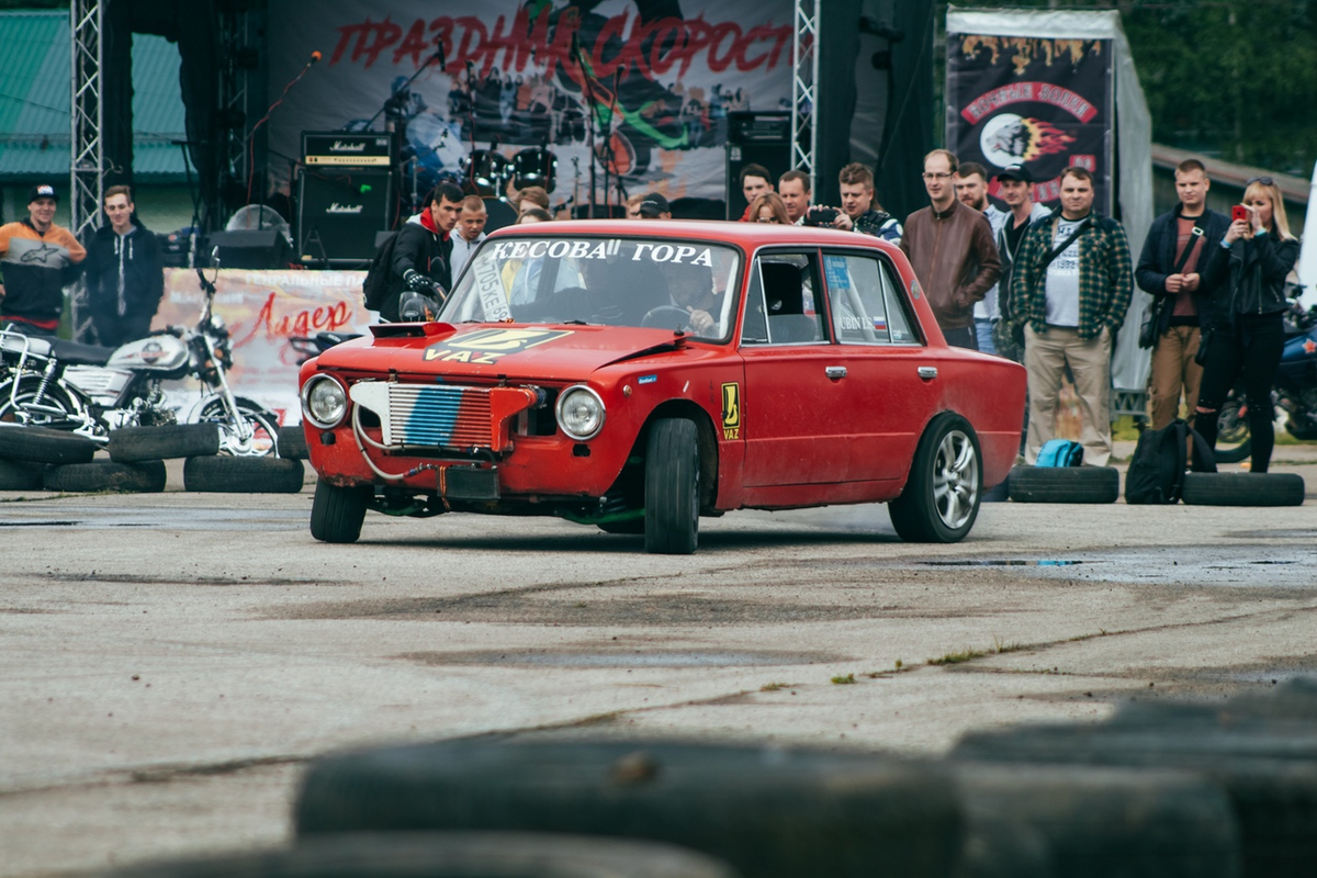 Дрифт от Вани на Празднике скорости