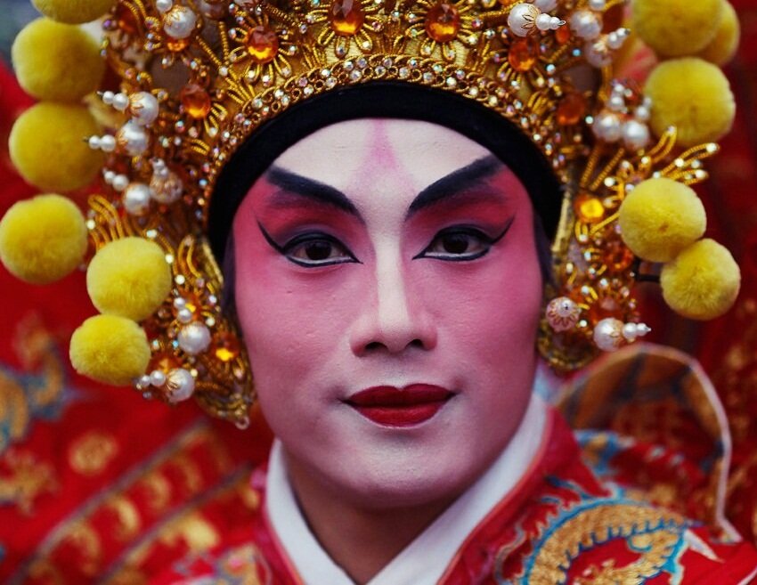 Китай. Праздник. Традиционный костюм.