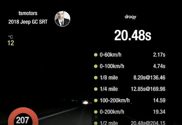 Второй замер SRT