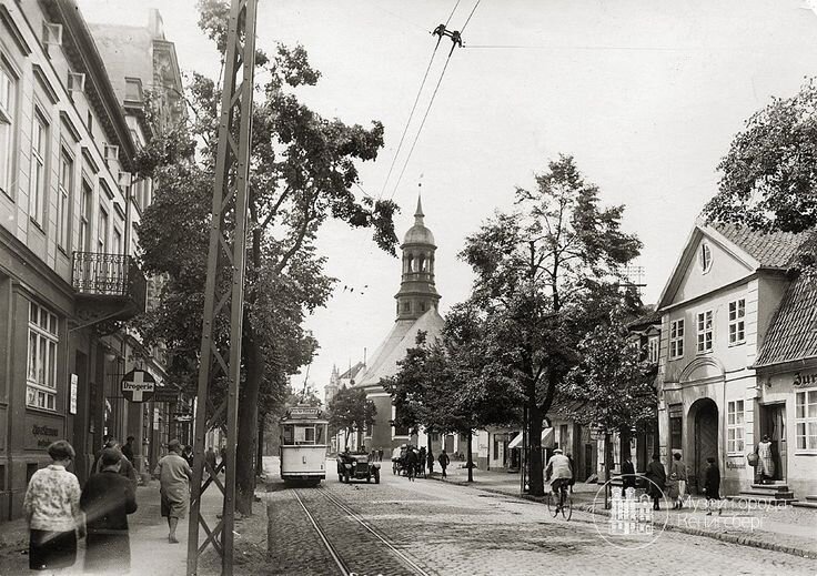 Литовская кирха, построенная в Тильзите во времена, когда город принадлежал Российской империи