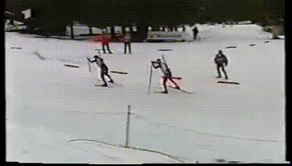 ЧМ-2001. Поклюка. Масс-старт.