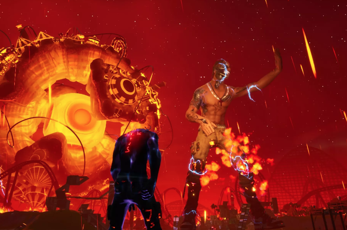 Travis Scott в Fortnite. 