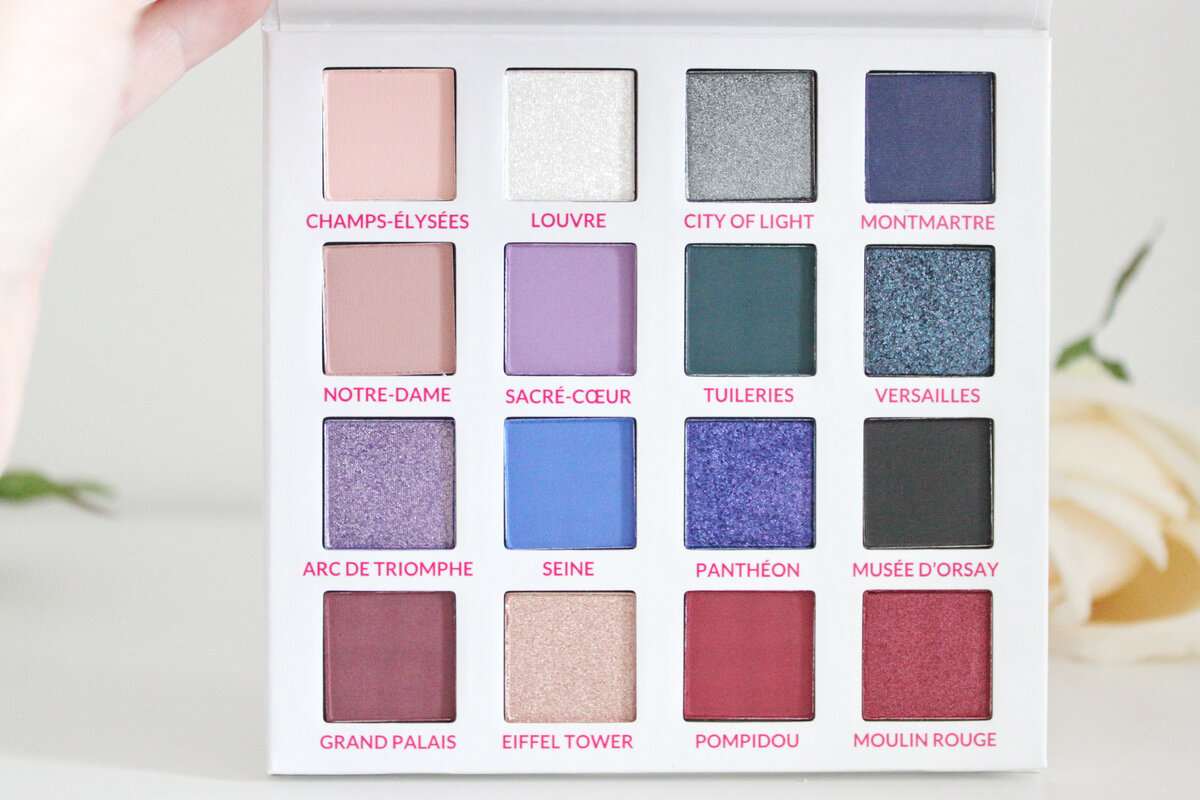 Палетка теней BH Cosmetics Passion in Paris