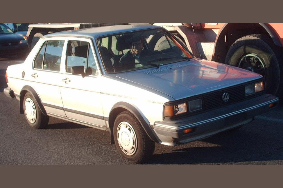 Volkswagen Jetta, 4-дверный вариант, США, 1979 год